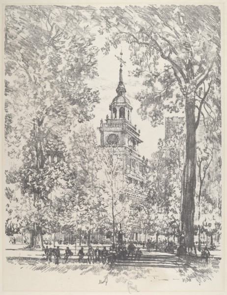 Independence Square and the State House, 1912.