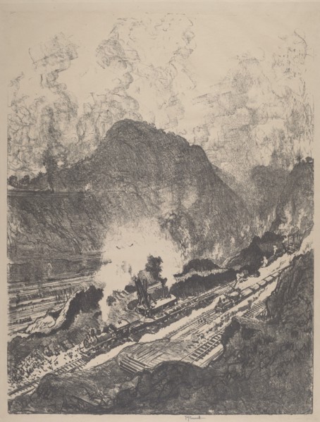 The Cut from Culebra, 1912.