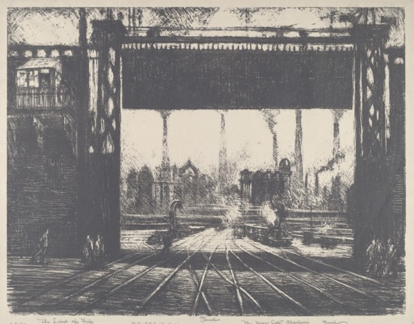 The Iron Gate, Charleroi, 1911.