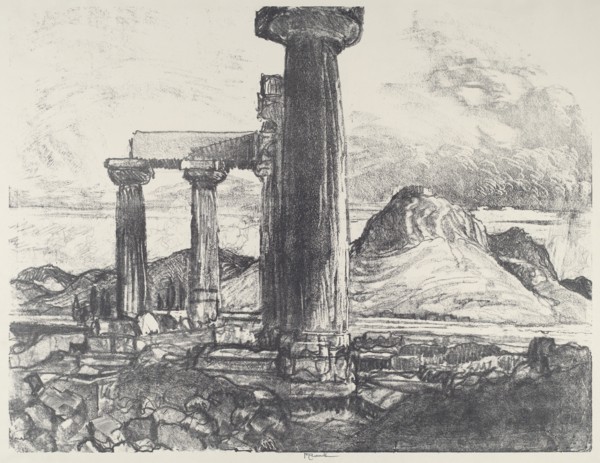 Acro, Corinth from Corinth, 1913.