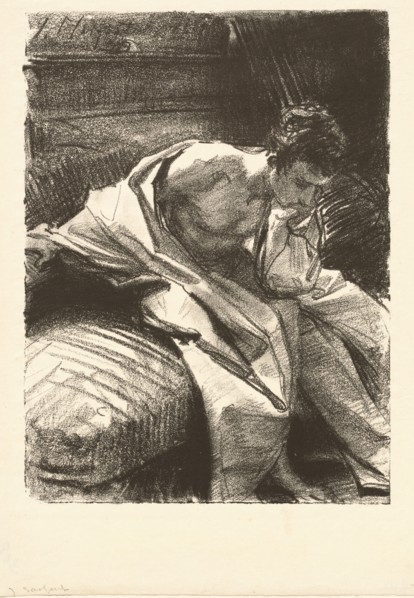 Study of a Seated Man, 1895.