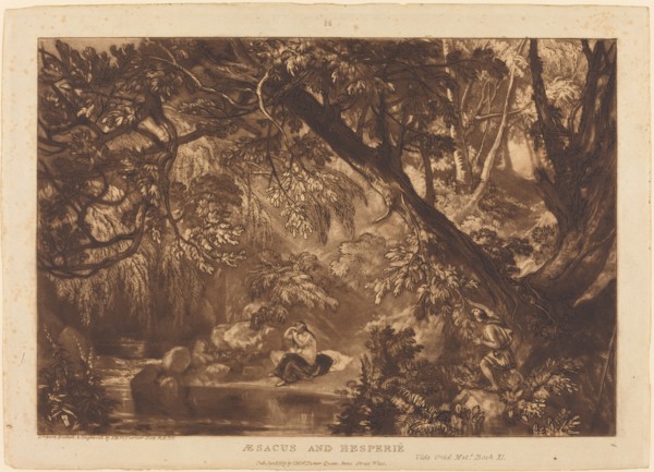 Aesacus and Hesperie, published 1819.