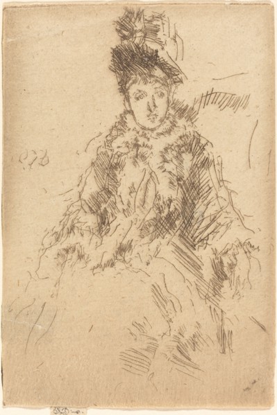 Miss Lenoir, c. 1887.