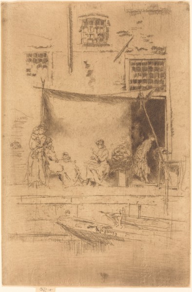 Fruit-Stall, 1880.
