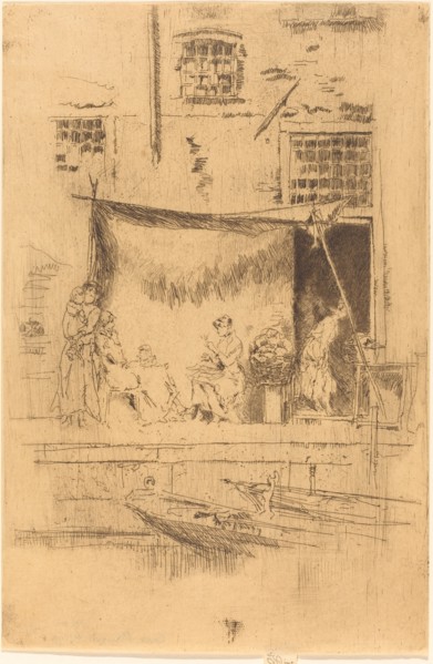 Fruit-Stall, 1880.