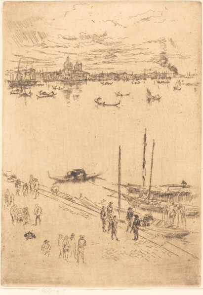 Upright Venice, 1879-1880.