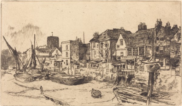 The 'Adam and Eve', Old Chelsea, 1878.
