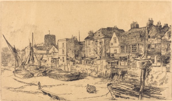 The 'Adam and Eve', Old Chelsea, 1878.