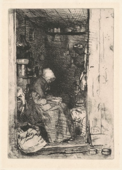 La Vieille aux Loques, 1858.