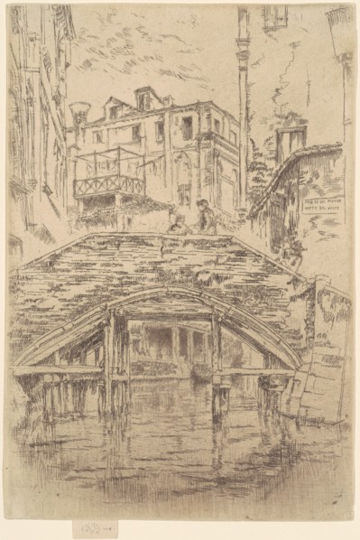 Ponte del Piovan, 1879-1880.