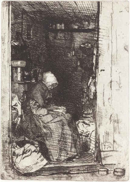 La Vieille aux Loques, 1858.