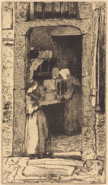 La Marchande de Moutarde, 1858.