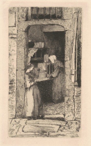 La Marchande de Moutarde, 1858.