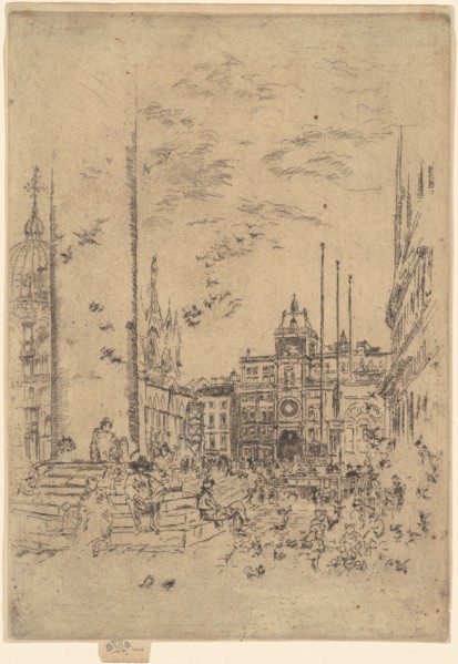 The Piazzetta, 1879-1880.