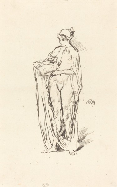 Girl with Bowl, 1895.
