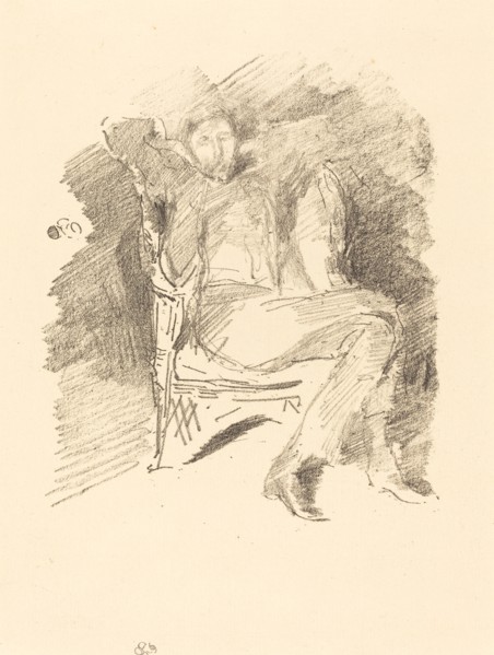 Firelight: Joseph Pennell, No. 1, 1896.