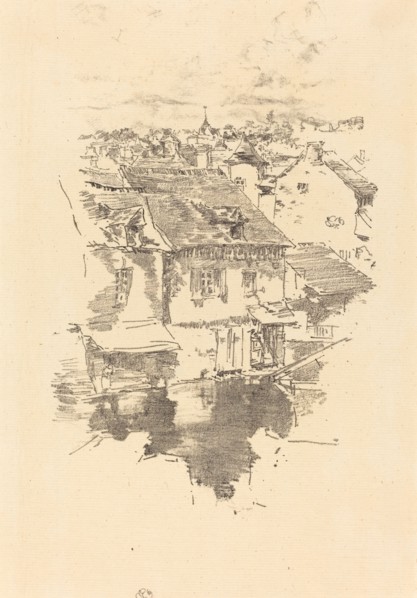 Vitré: The Canal, 1893.