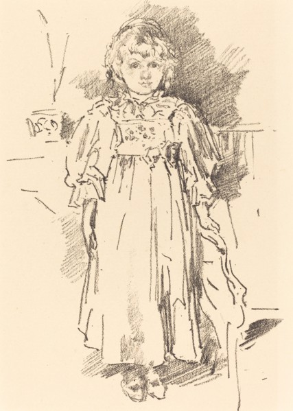 Little Evelyn, 1896.