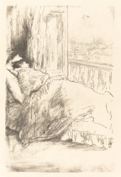 By the Balcony, 1896.