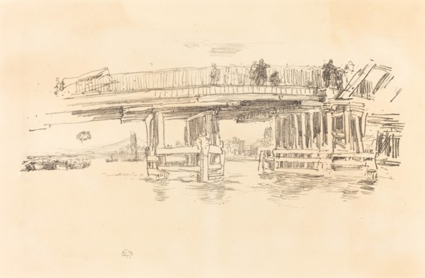 Old Battersea Bridge, 1879/1887.