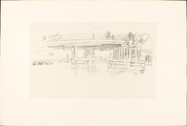 Old Battersea Bridge, 1879/1887.