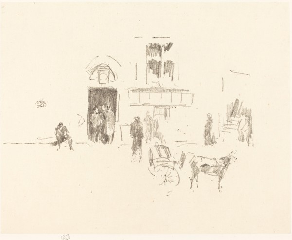 Gaiety Stage Door, 1879/1887.