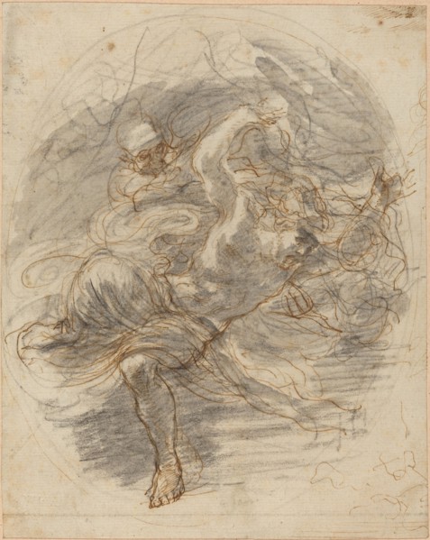 A Young Man Pursued by Death.