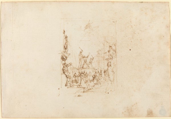 The Martyrdom of Saint Andrew.