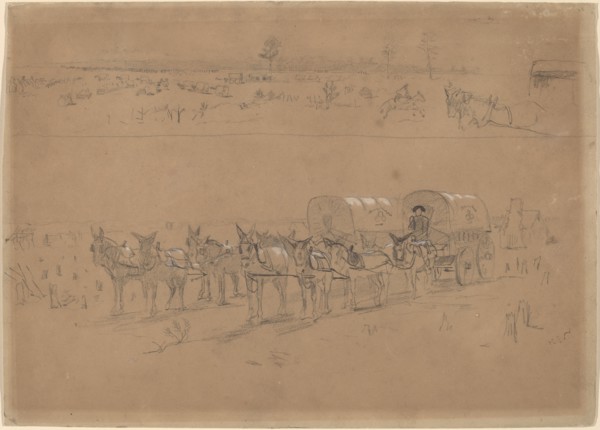 Supply Train, 1864.