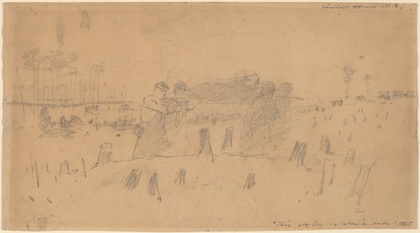 Carrying the Wounded, 1865.