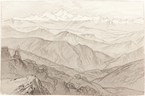Mount Kinchinjunga (All Things Fair), 1874.