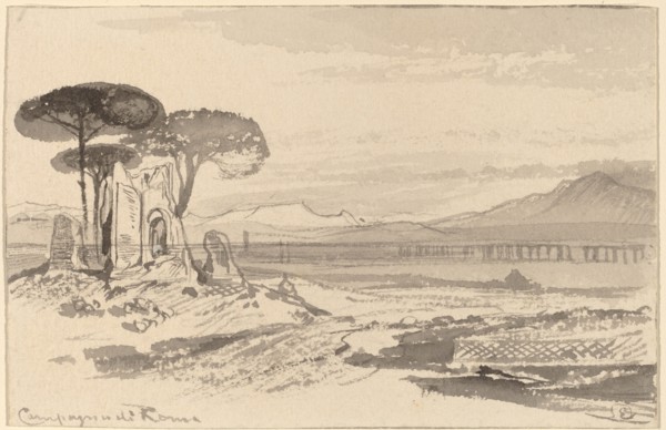 Campagna di Roma, 1884/1885.