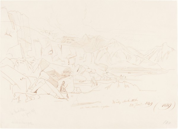 Wady Mokatteb, 1849.