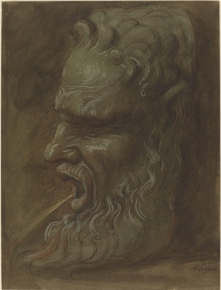 Study of a Mask.