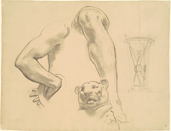 Studies for "Classic and Romantic Art", c. 1921.