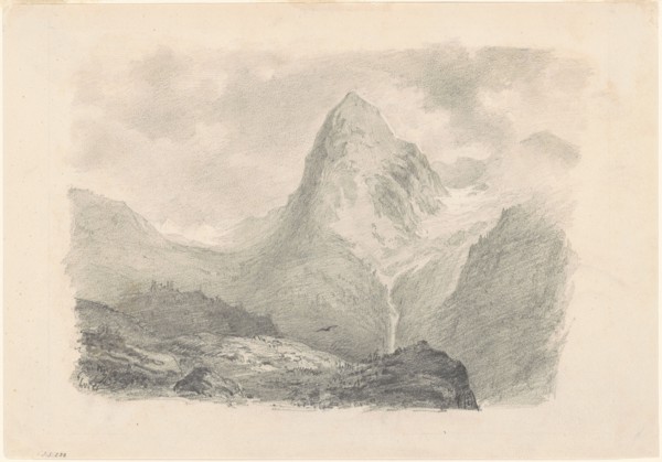 The Alps [recto], 1868-1869.