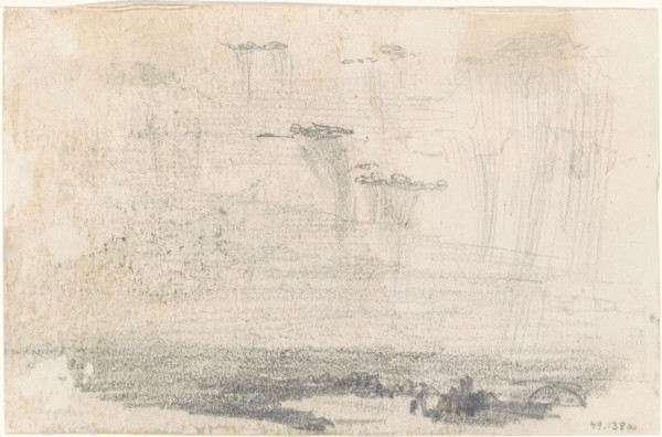 Clouds [verso], 1870-1872.
