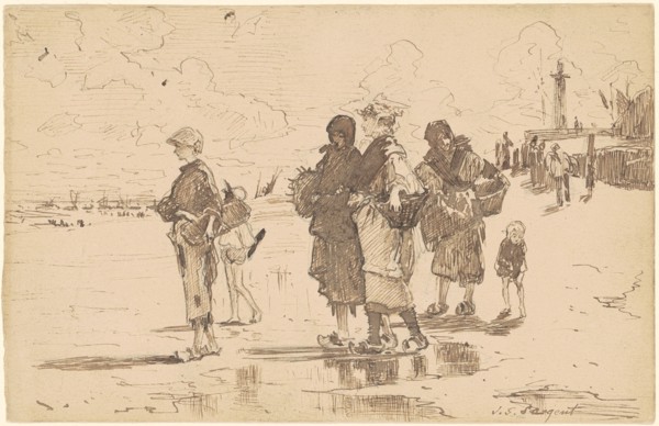 En route pour la pêche (Setting Out to Fish), 1878.