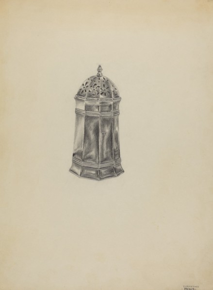 Silver Caster, c. 1936.