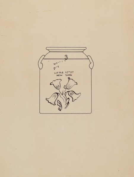Jar, c. 1940.