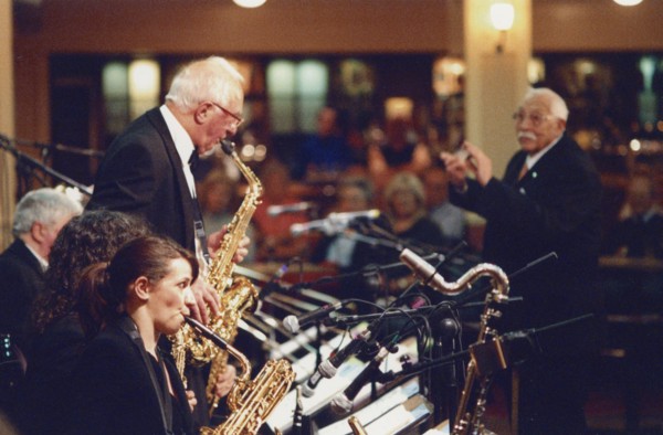Roy Wiillox, Stan Reynolds Big Band, New Milton, 2008.