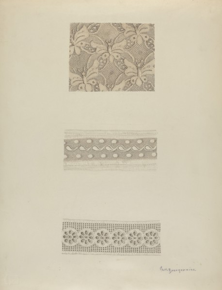 Lace, 1940.