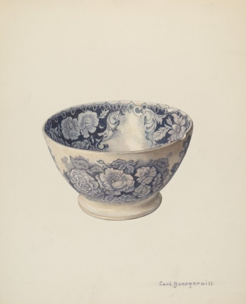 Bowl, 1941.