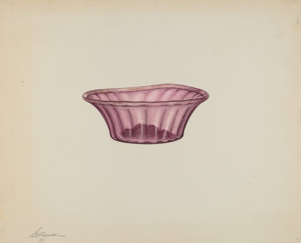 Bowl, 1938.