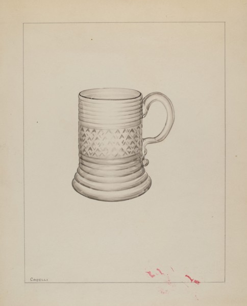 Mug, c. 1937.