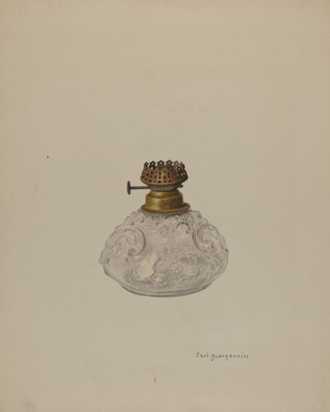 Lamp, c. 1940.