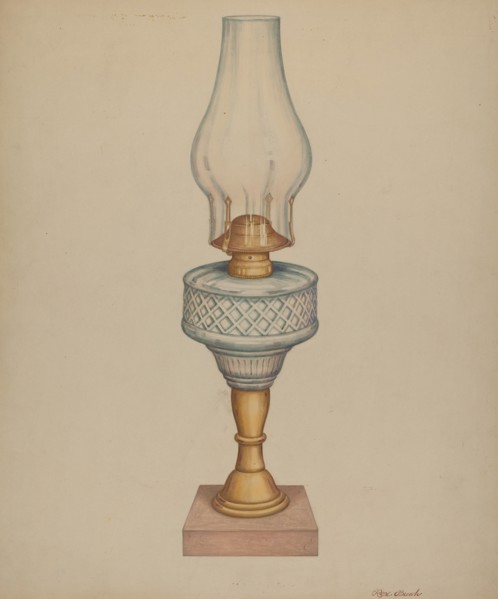 Lamp, c. 1938.