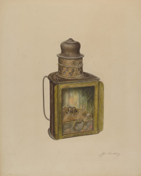 Lamp, c. 1938.