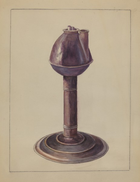 Lamp, c. 1936.