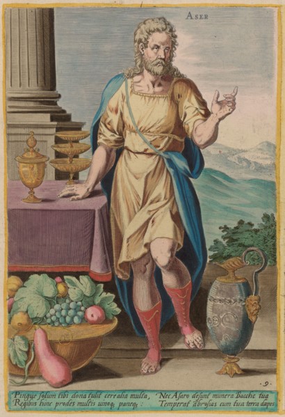 Aser, c. 1585.